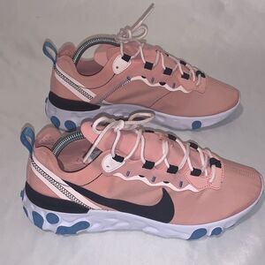 Nike React Element 55 Coral Stardust Oil Grey